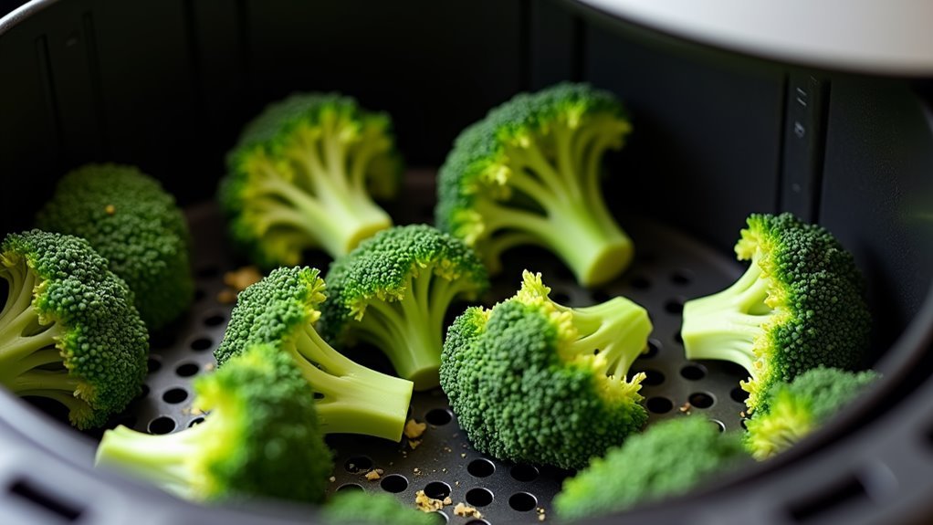 cook broccoli for six minutes