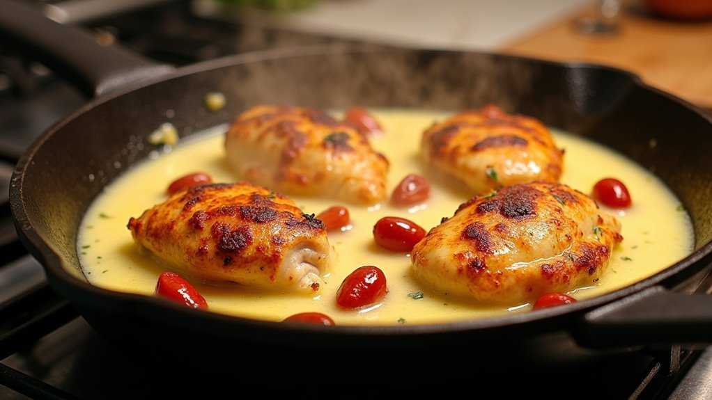 cook chicken thoroughly now