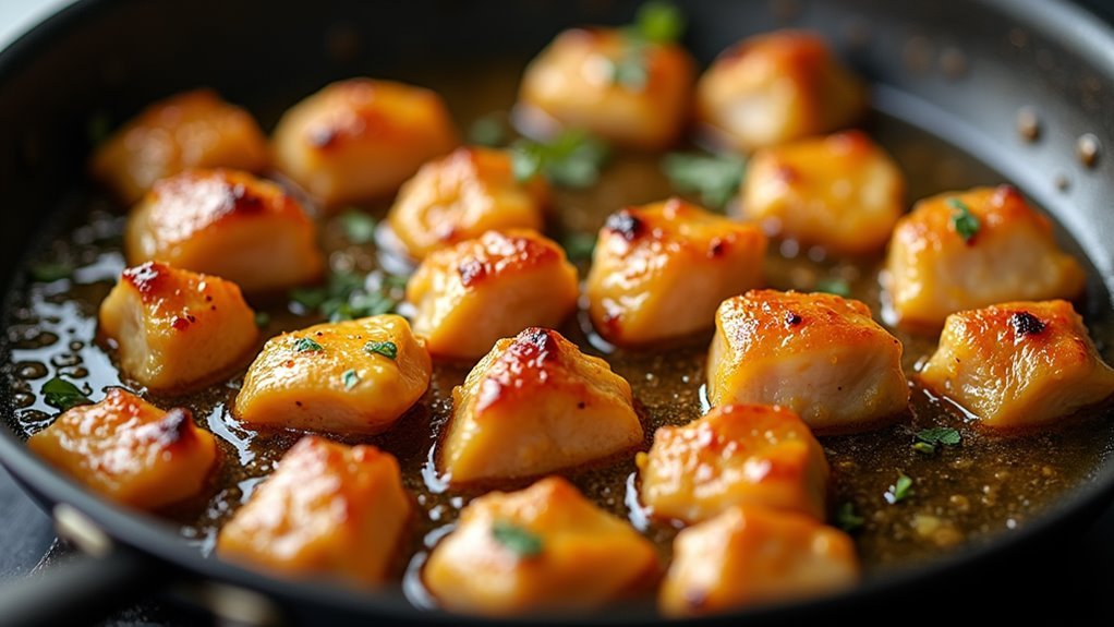 cook chicken until golden