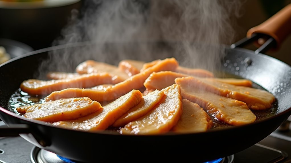 cook chicken until golden