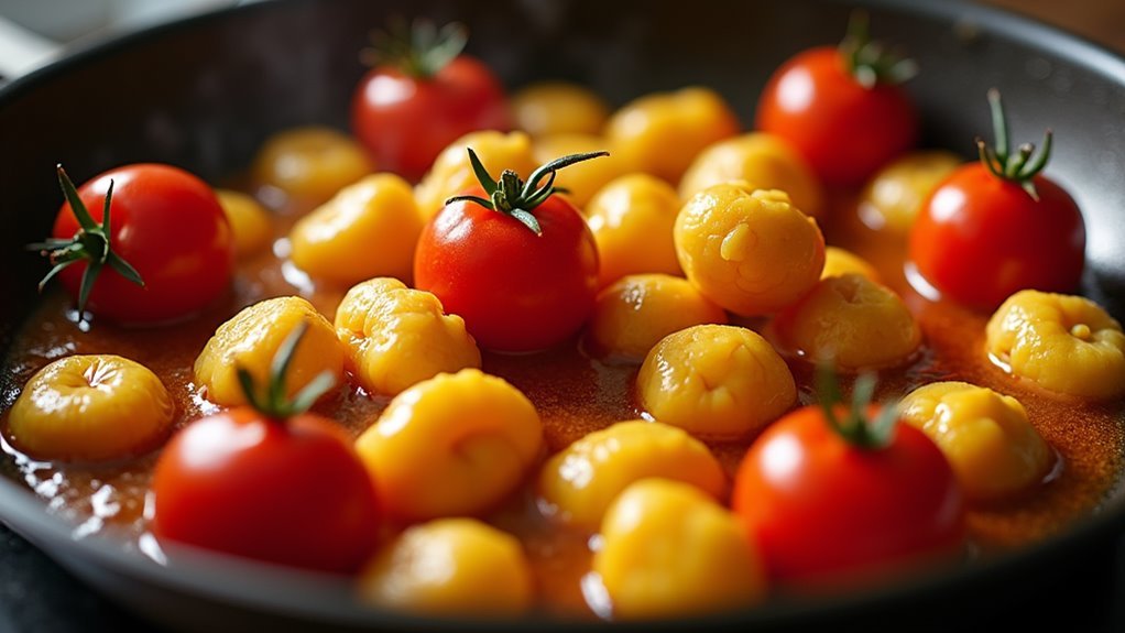 cook gnocchi until golden