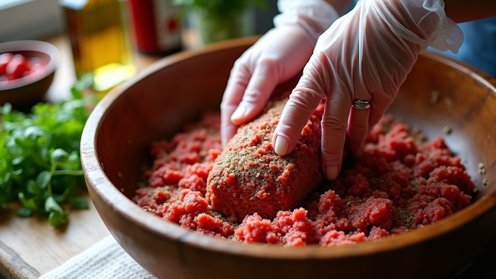 cook meatloaf for 25 minutes
