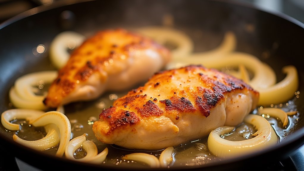 cook onions until soft