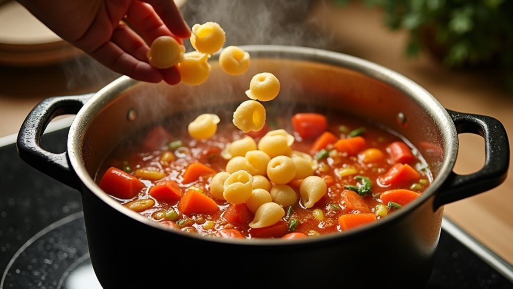 cook pasta shells thoroughly