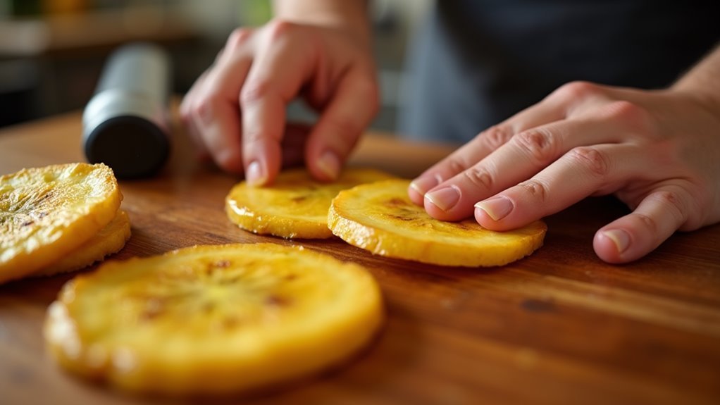 cook plantains for eight minutes