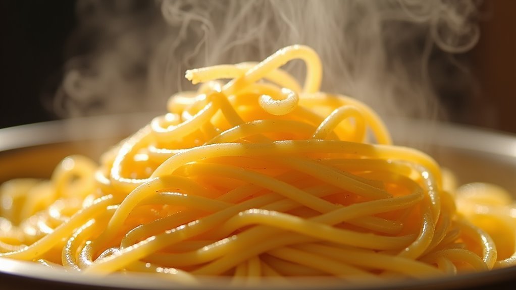 cook spaghetti until firm