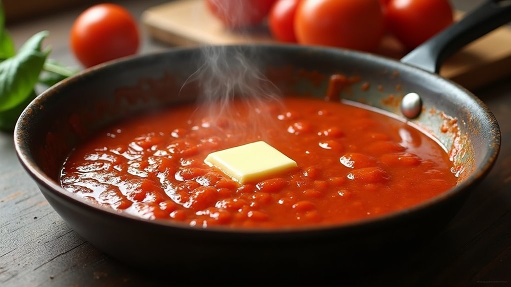 cook tomato puree completely