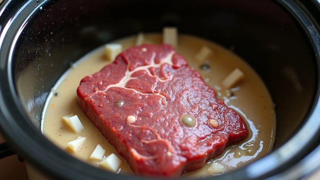 cook using low heat