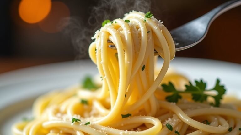 creamy pasta with cheese