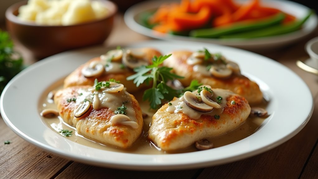 creamy smothered chicken recipe