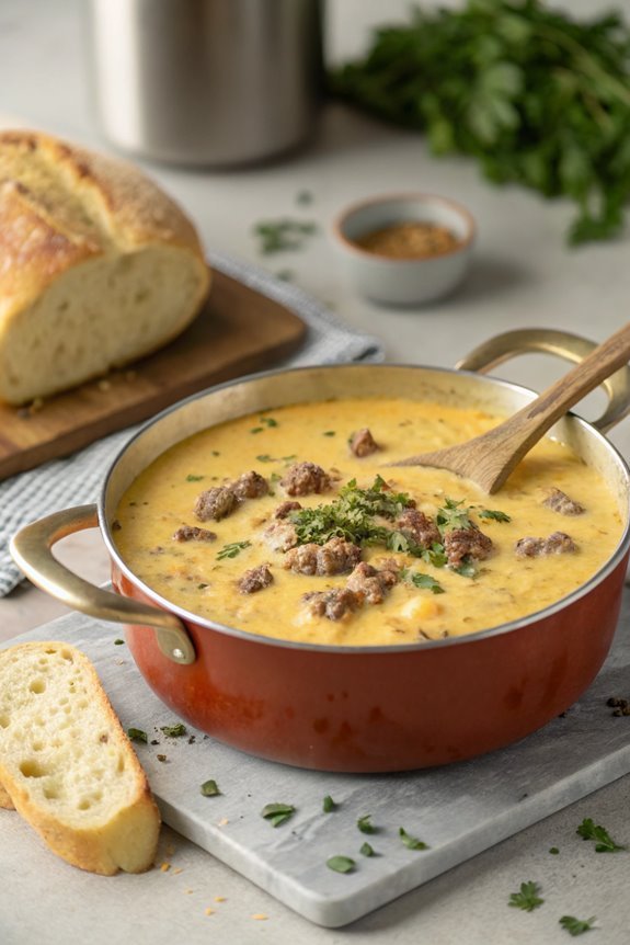 creamy velveeta cheese soup