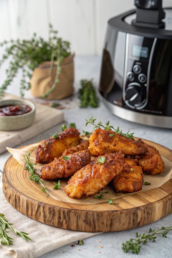 crispy air fried tenders
