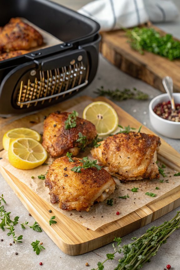 crispy air fryer chicken