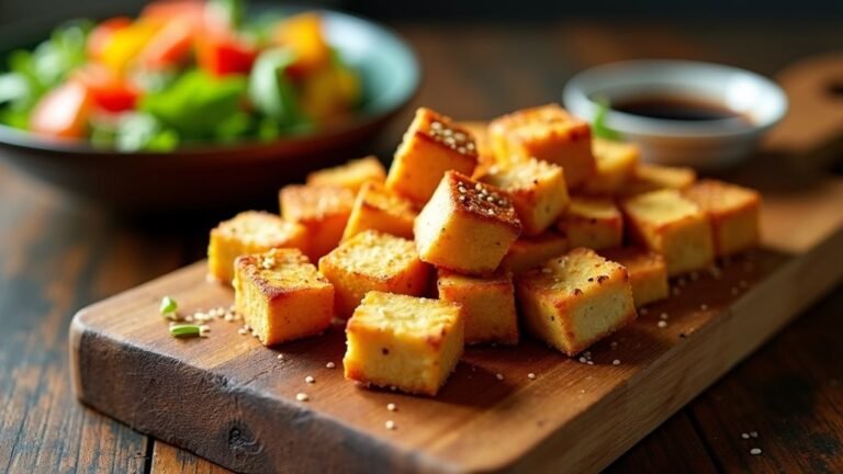 crispy air fryer tofu