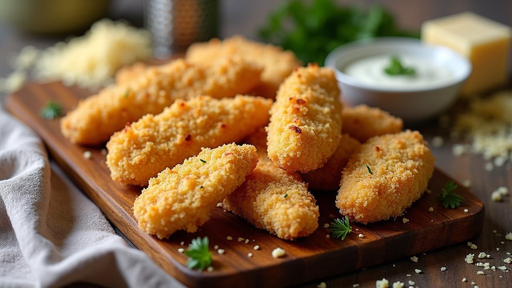 crispy parmesan ranch tenders