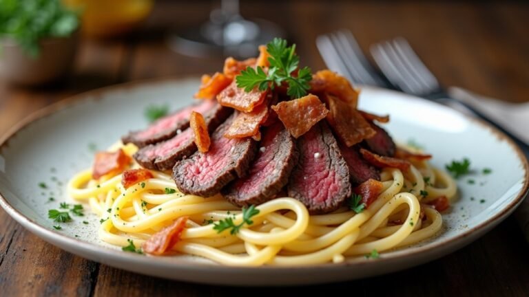 decadent steak carbonara recipe