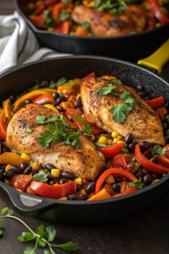 delicious chicken skillet recipe