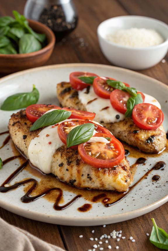 delicious chicken tomato salad