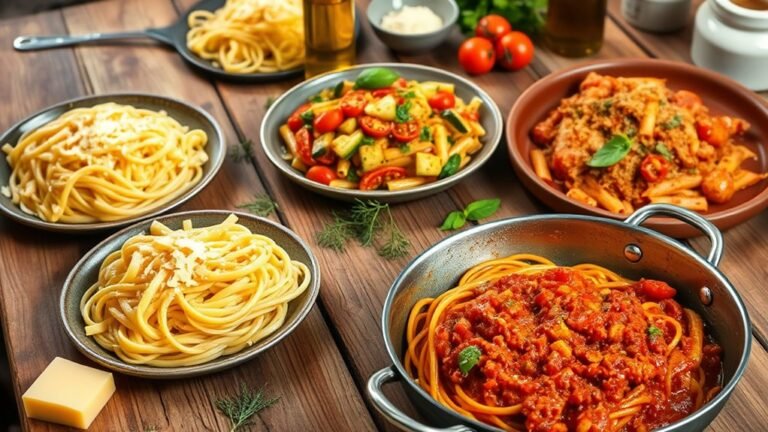delicious pasta dinner ideas