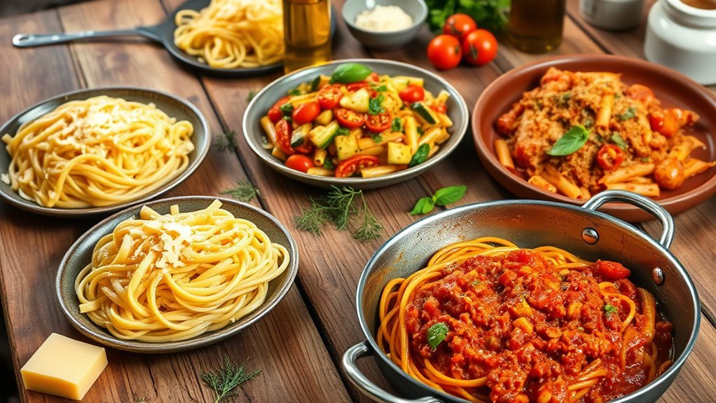 delicious pasta dinner ideas