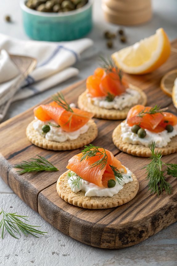 delicious smoked salmon appetizers
