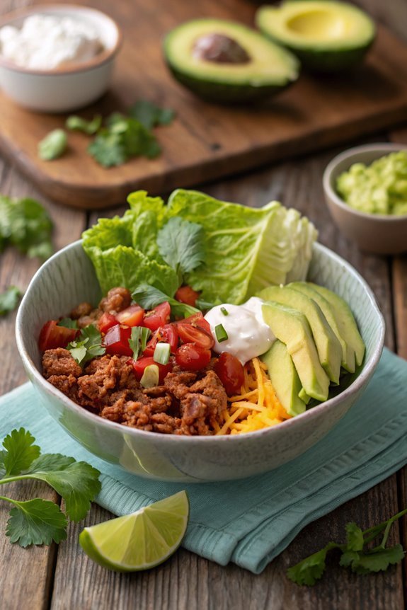 delicious taco bowl recipe