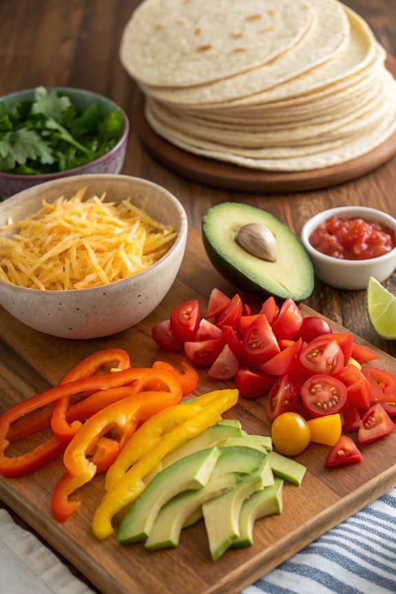 delicious tortilla wrap options