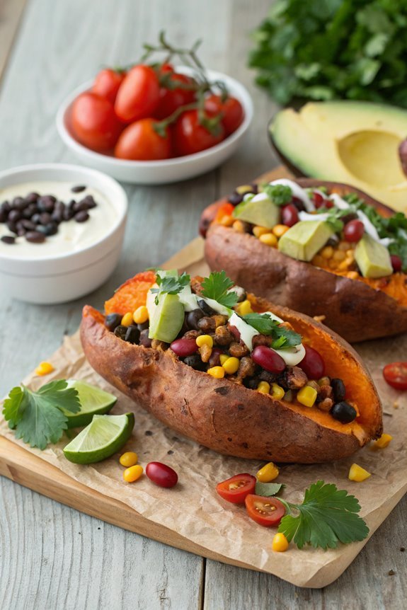 deliciously prepared sweet potatoes