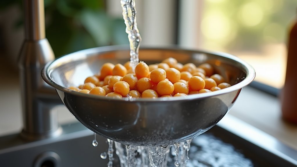drain and rinse chickpeas