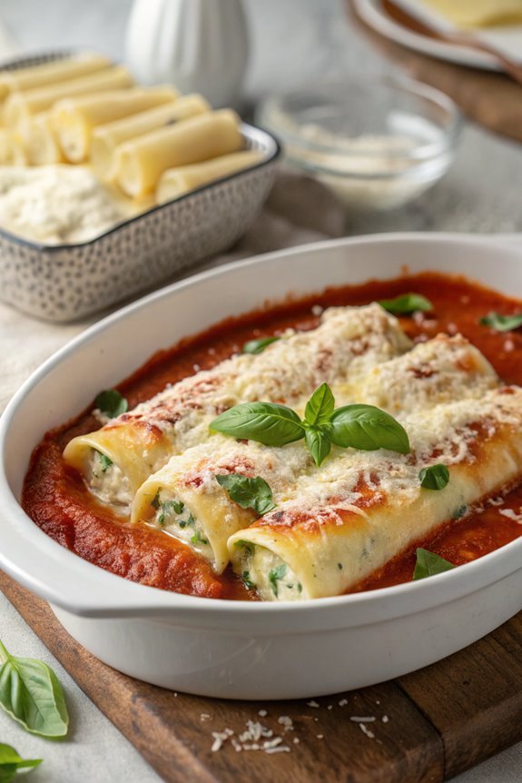 easy cheese stuffed pasta