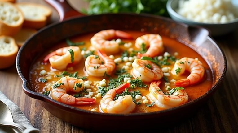 feta shrimp one pan meal