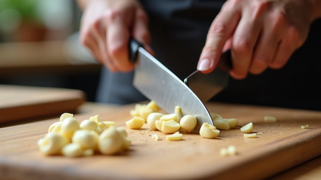finely mince the garlic