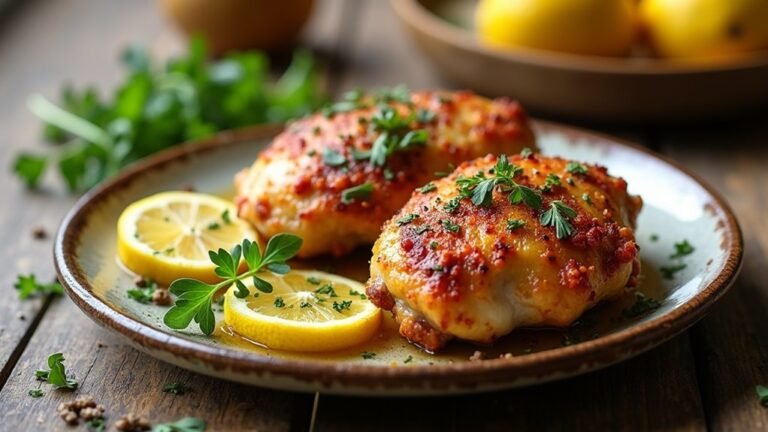 flavorful greek chicken thighs