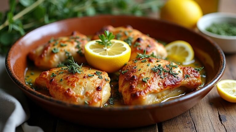 flavorful mediterranean chicken dish