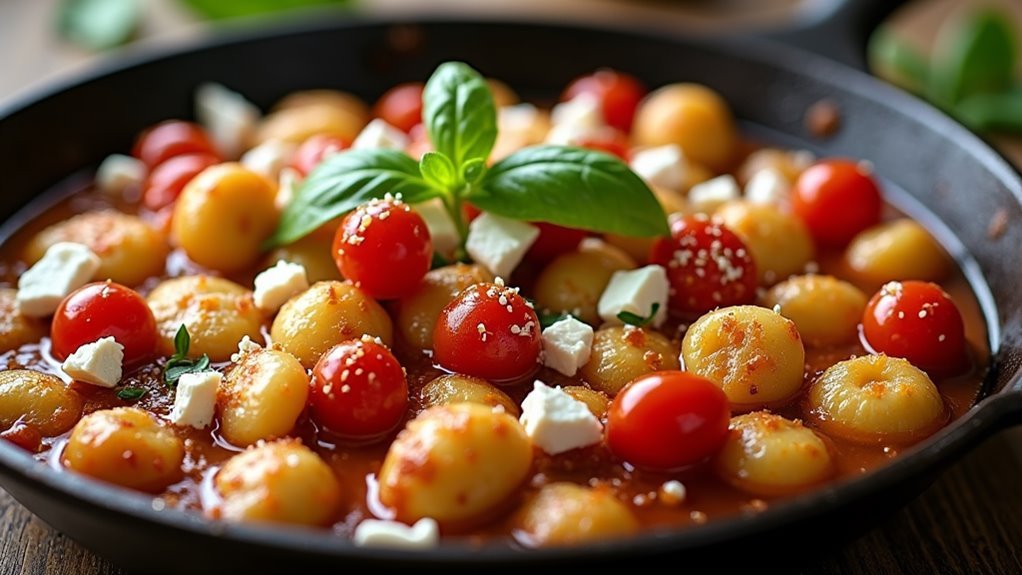 flavorful mediterranean gnocchi dish