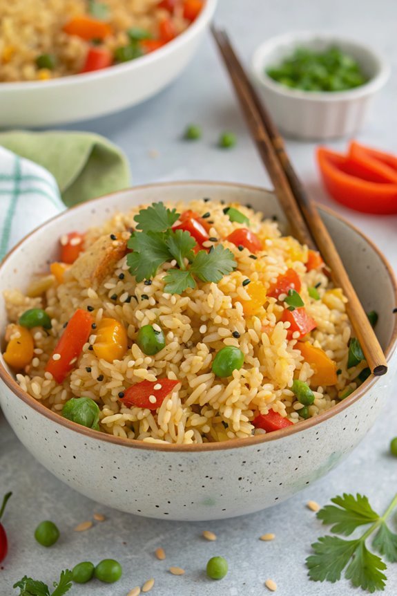 flavorful seasoned rice dish