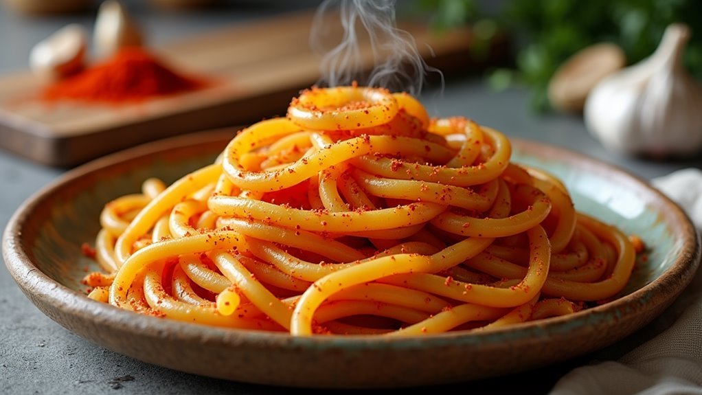 flavorful spanish noodle dish