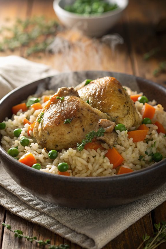 freezer friendly chicken rice recipe