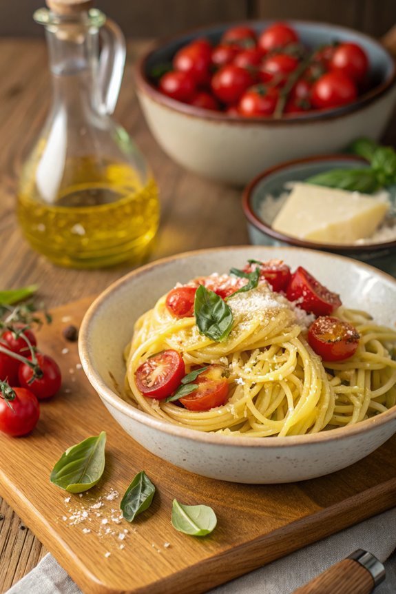 fresh tomato basil recipe