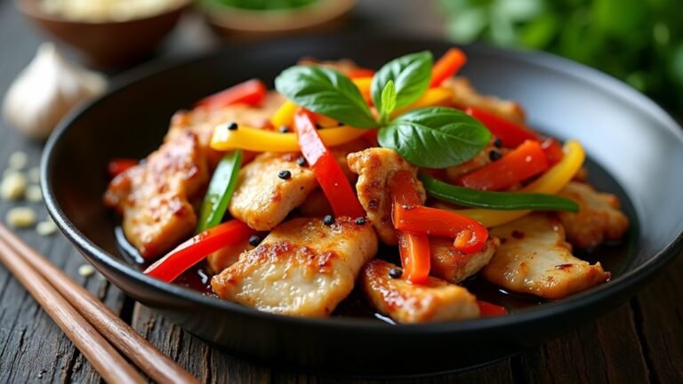 healthy quick chicken stir fry