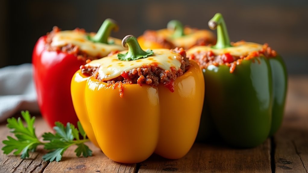 healthy stuffed peppers recipe