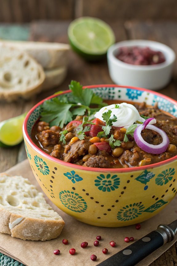 hearty beef lentil stew