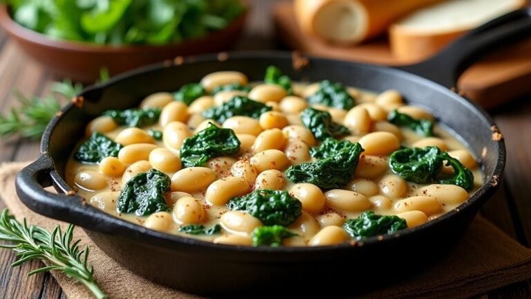 hearty creamy white beans