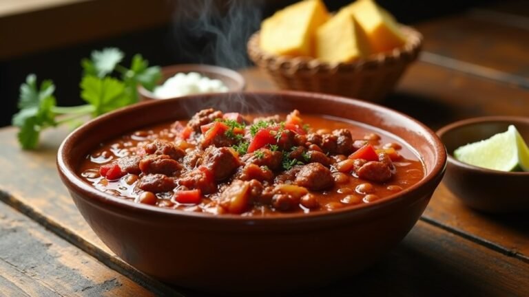 hearty ground beef chili