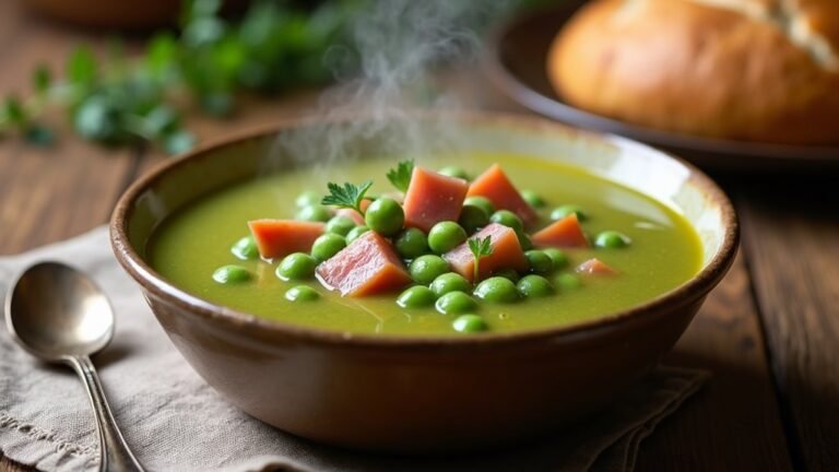 hearty split pea soup