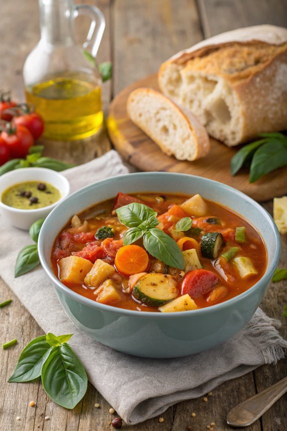 hearty vegetable soup recipe