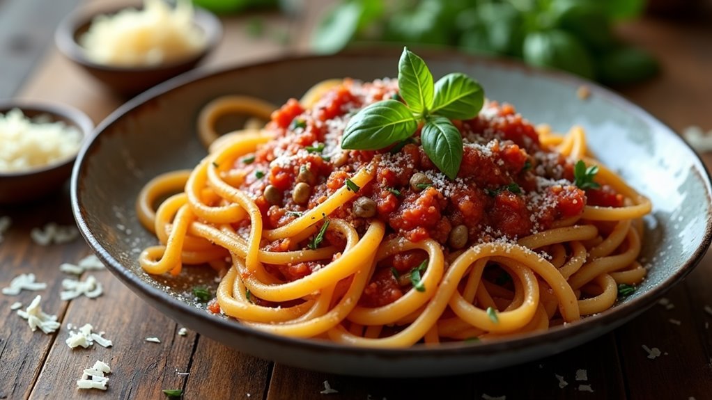 hearty vegetarian mushroom sauce