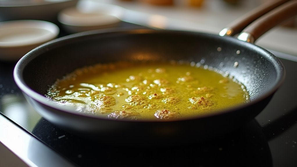 heat oil in skillet