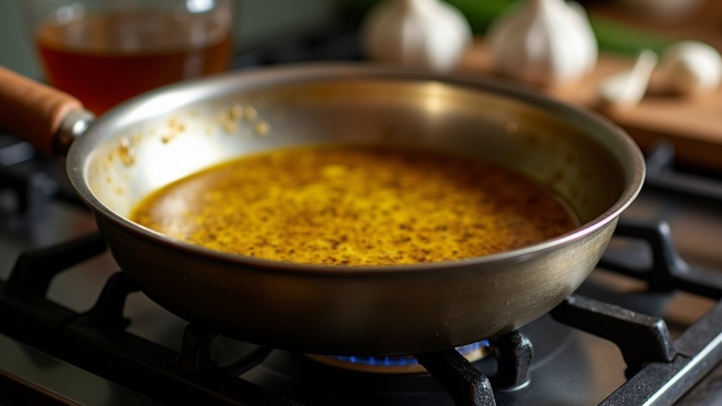 heat oil in skillet