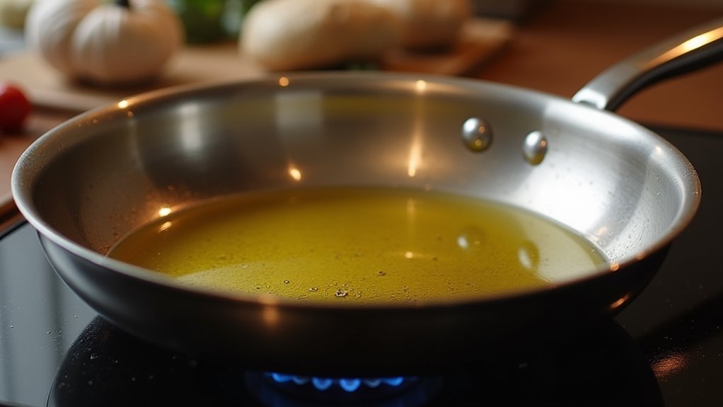 heat oil in skillet
